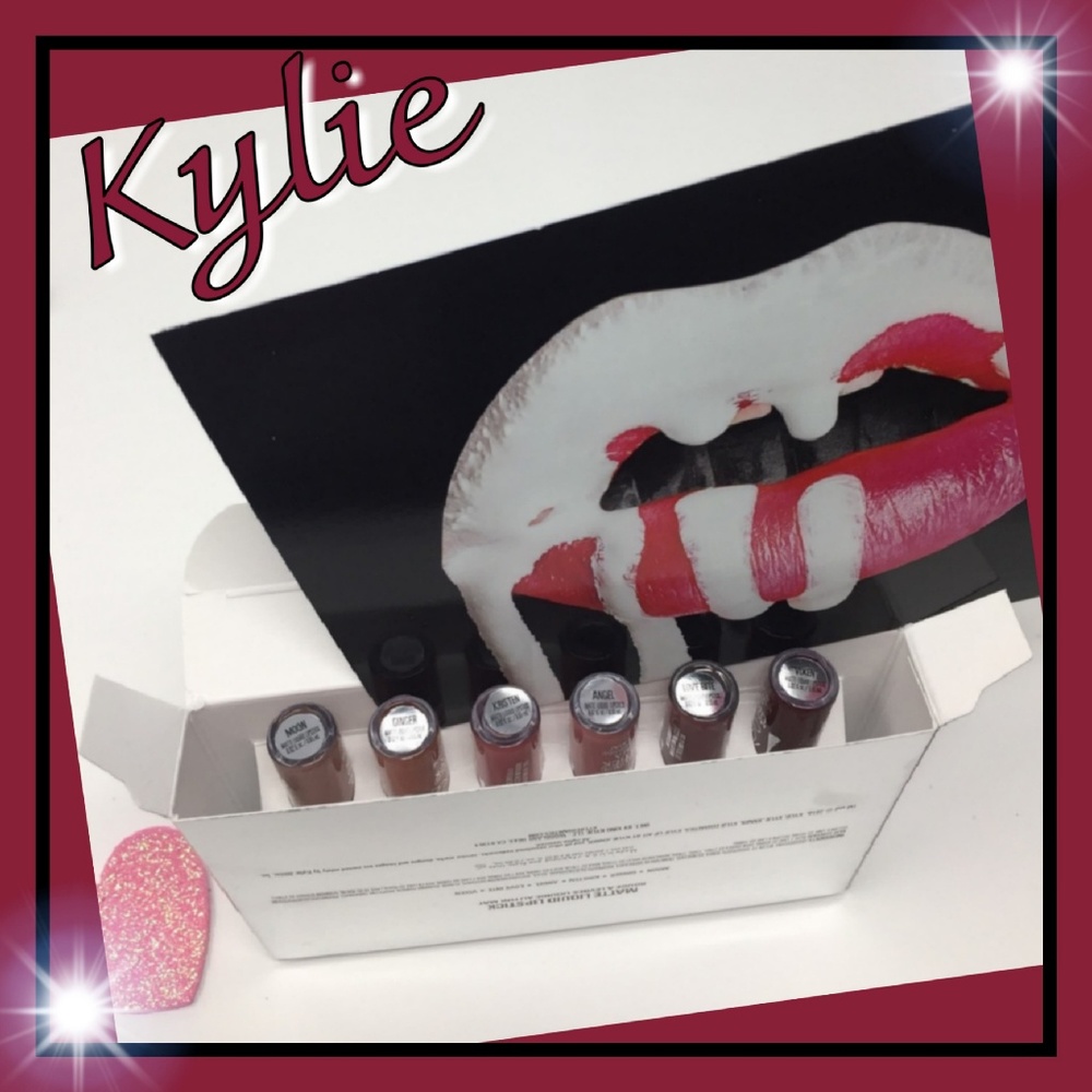 New Kylie Mini Holiday Edition lipstick 6pk - Picture 2 of 7